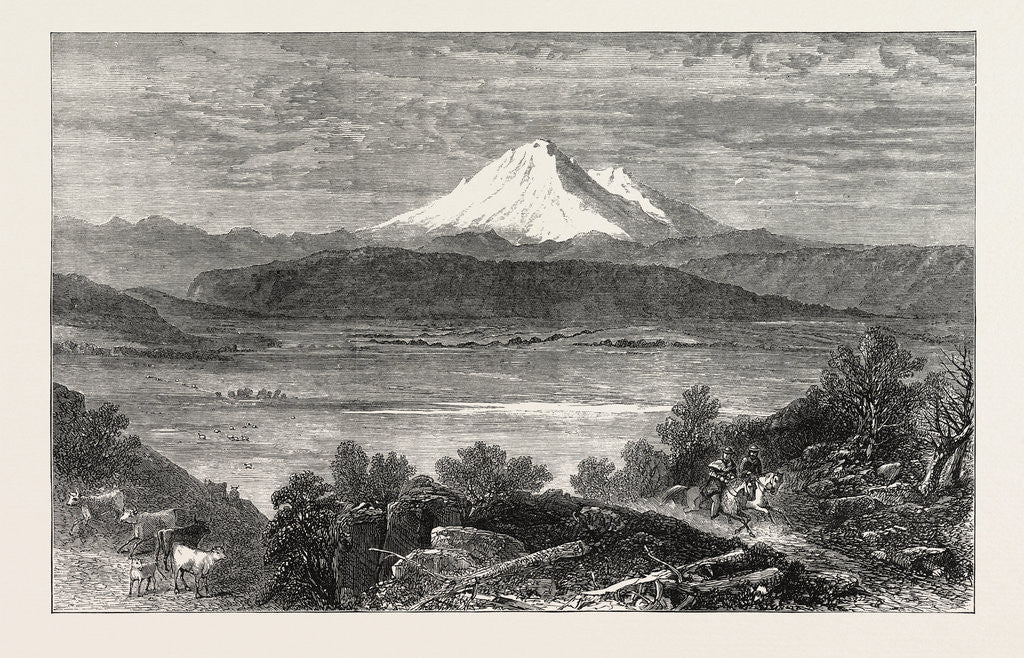 Detail of The Modoc Indians: Mount Shasta, Siskiyou County, California, 1873 by Anonymous