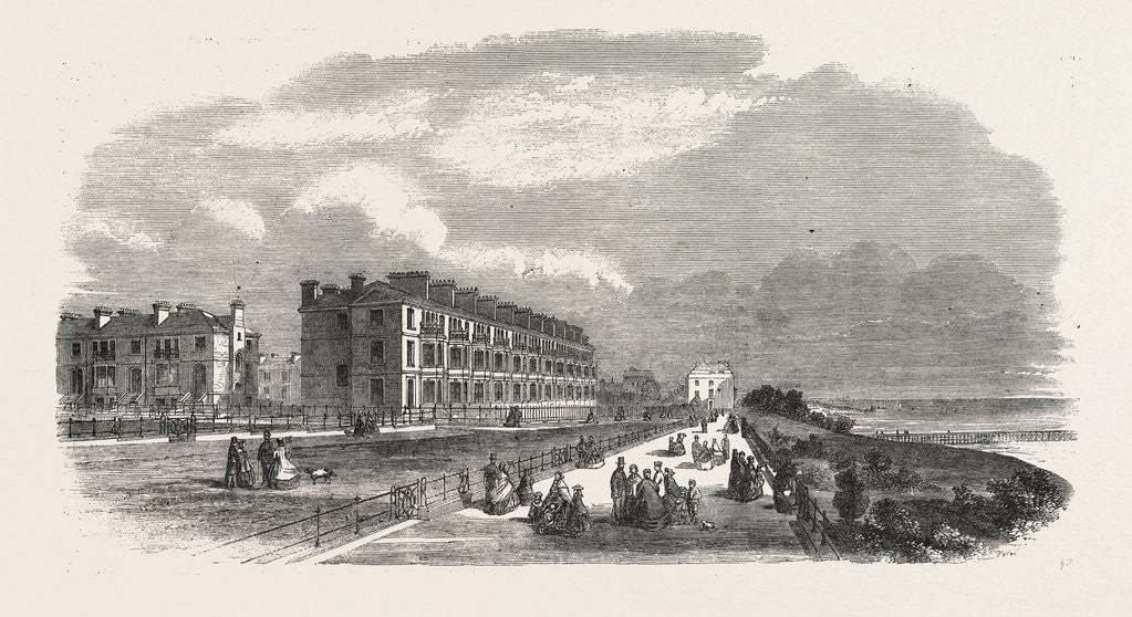 Detail of Improvements at Southend, Essex: Part of the New Suburb Called Clifftown, UK, 1861 by Anonymous