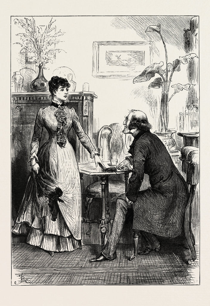 Detail of Adrian Vidal, Don't You Think, Asked Lord St. Austell Sweetly - Excuse Me Saying So; But Don't You Think that is a Little Bit Prudish of You? by Anonymous