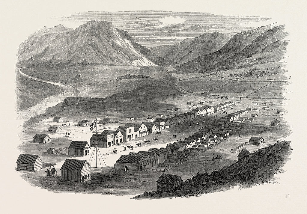 Detail of Sketches from British Columbia: Lilloett, on the Fraser River, 1864 by Anonymous