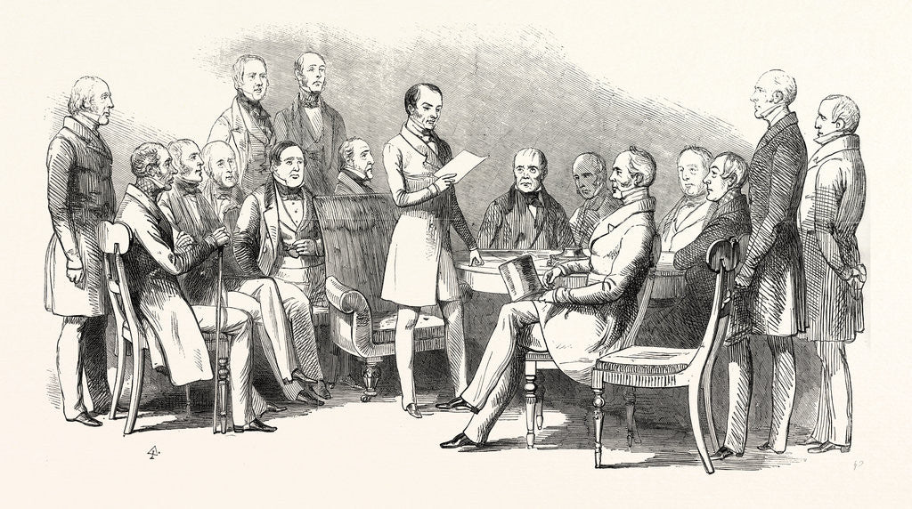 Detail of Her Majesty's Cabinet Ministers by Anonymous