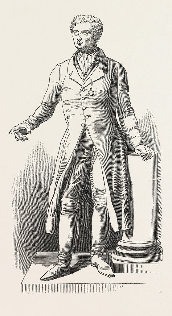 Detail of Statue of Father Mathew, 1846 by Anonymous