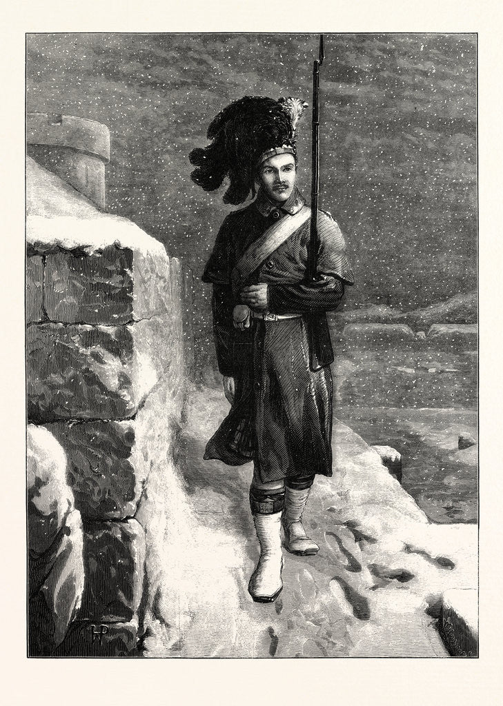 Detail of The Christmas Watch, UK, 1873 by Anonymous