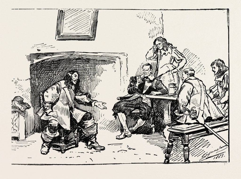 Detail of A Tale of Edgehill by Anonymous