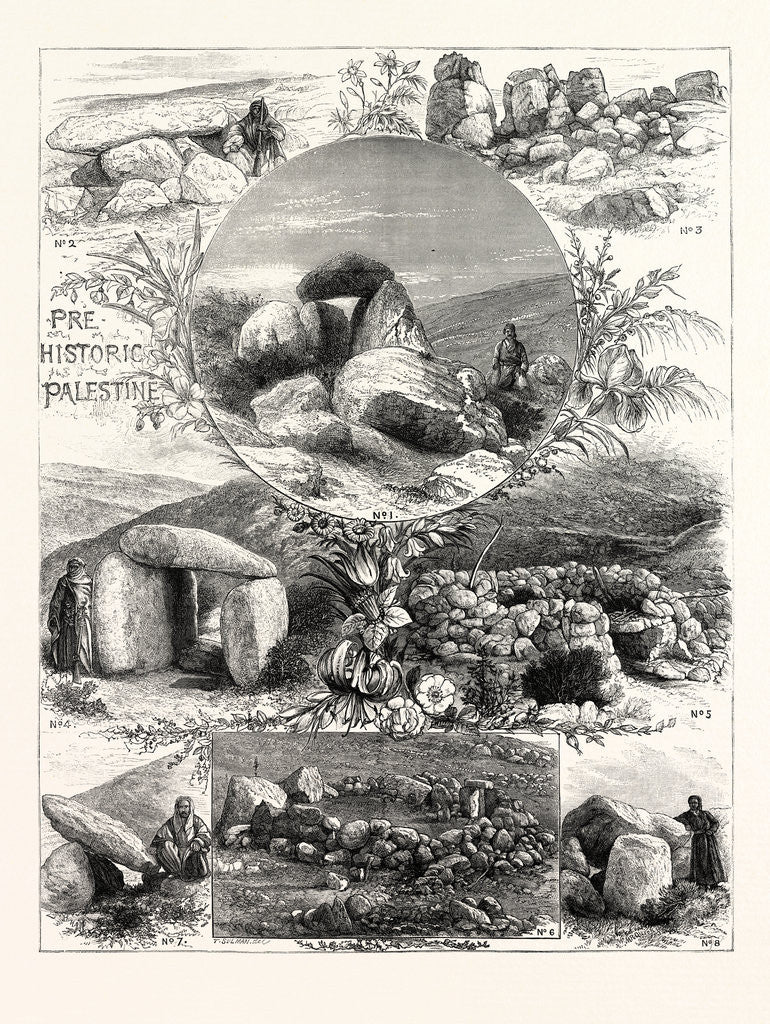 Detail of Rude Stone Monuments in Moab by Anonymous