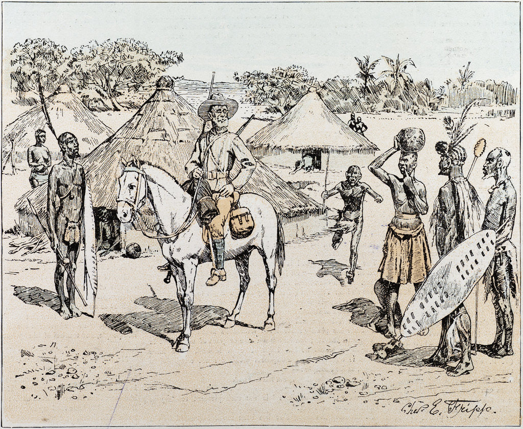 Detail of South Africa by Anonymous