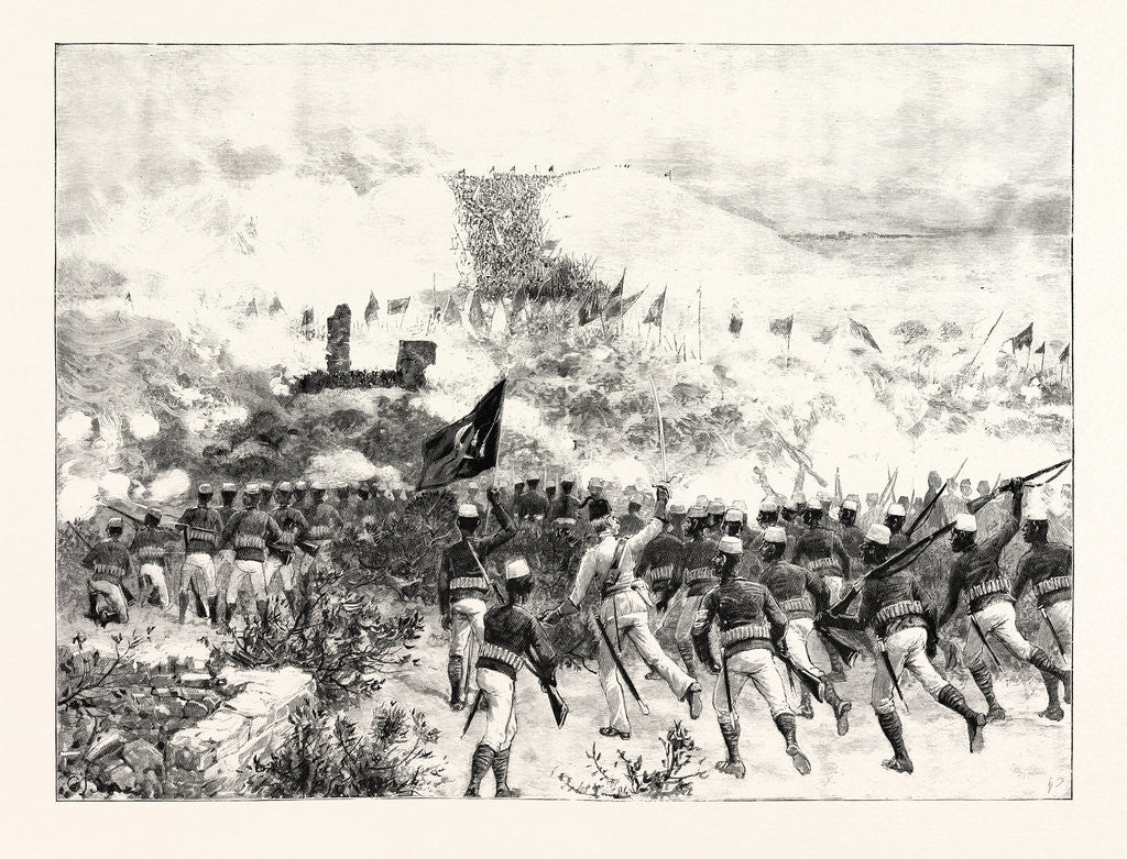 Detail of The Battle of Tokar Eastern Soudan by Anonymous