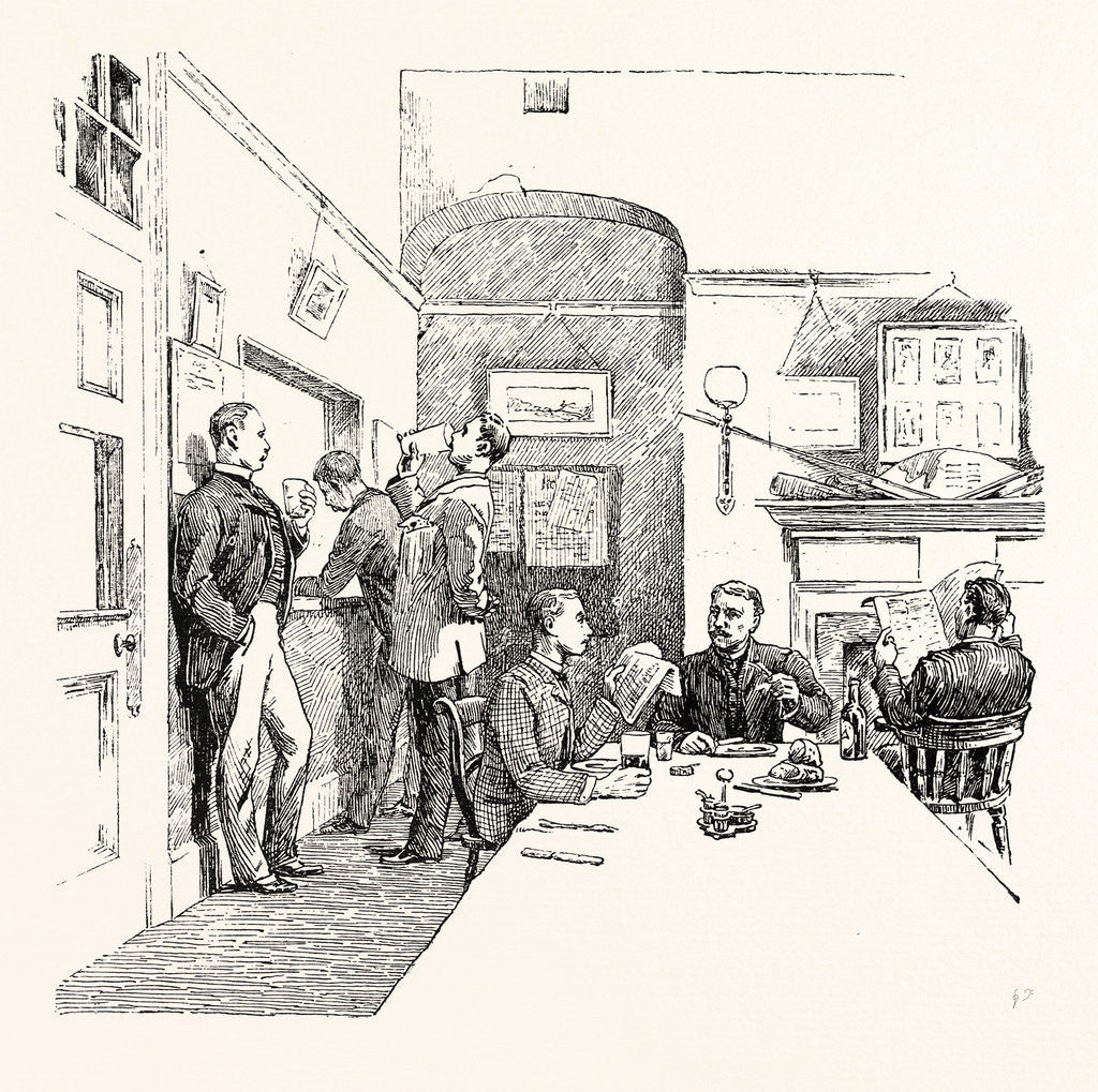 Detail of The Training of a Volunteer: After Work Rest Awhile by Anonymous