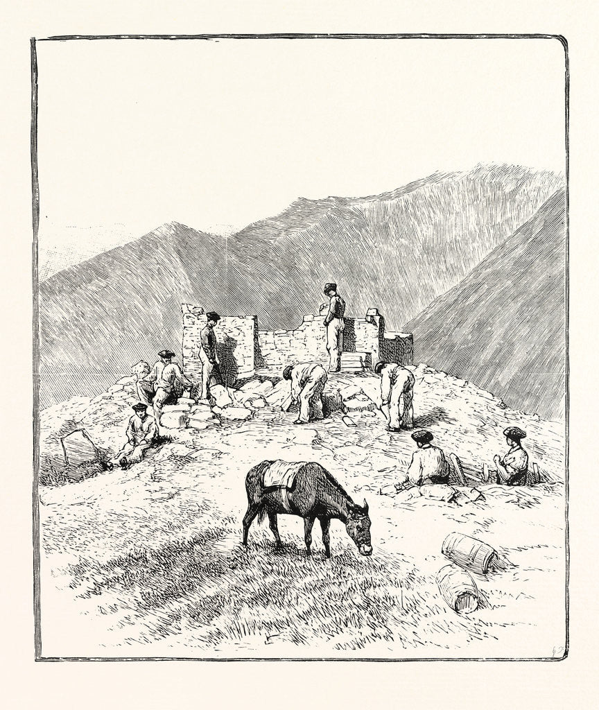 Detail of Constructing an Observatory France by Anonymous