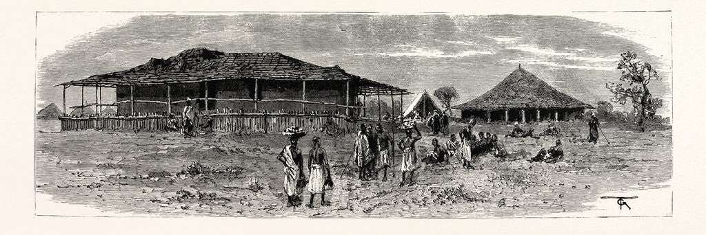 Travellers' House on the Road Built by the African Lakes Co. by Anonymous