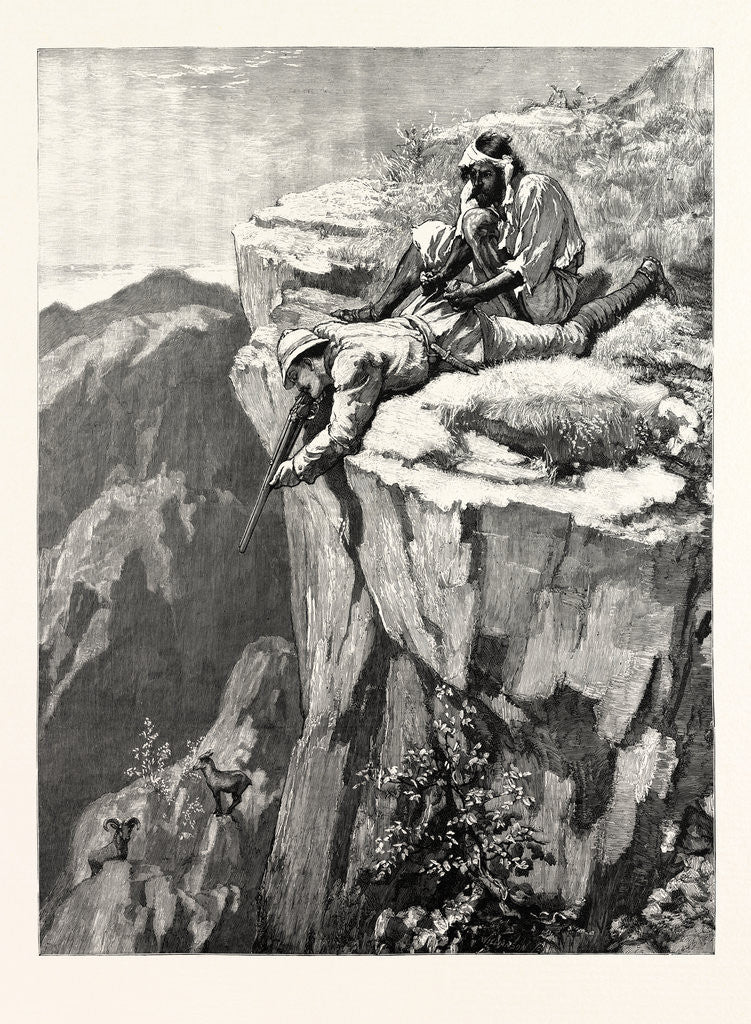 Detail of Shooting in the Salt Range Punjaub India: An Awkward Position by Anonymous