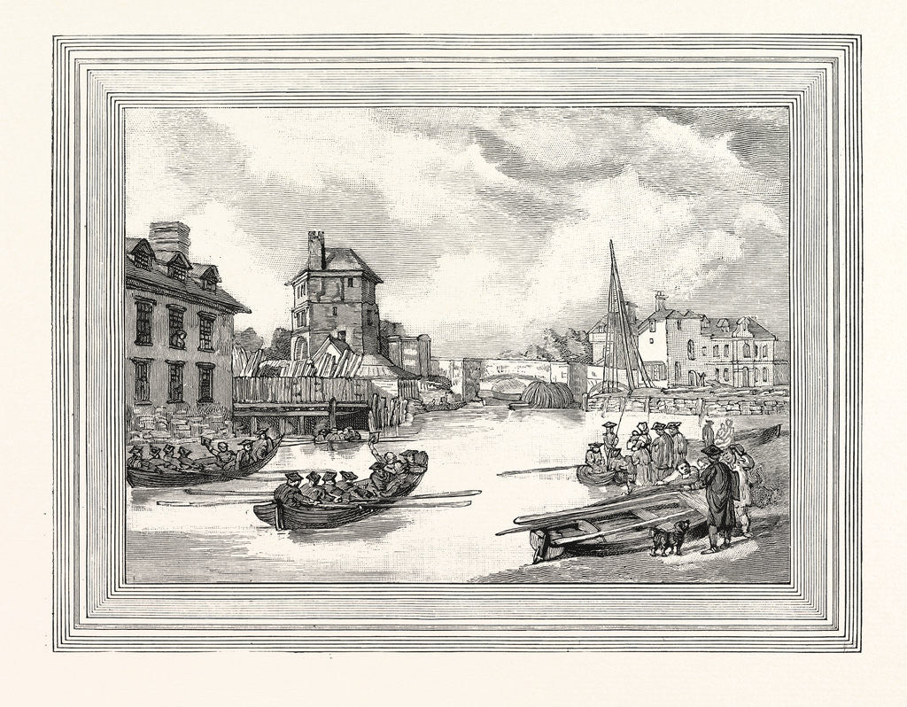 Detail of North View of Friar Bacon's Study at Oxford Oxford University UK by Anonymous