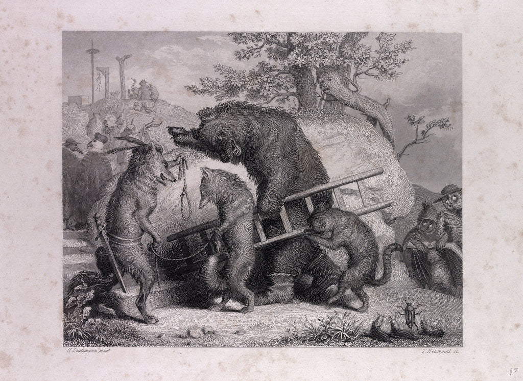 Detail of The Road to Execution by Anonymous