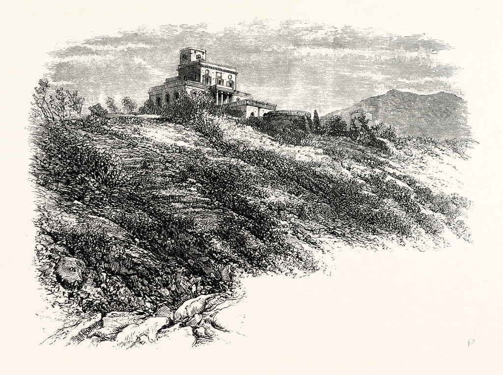 Detail of Observatory Vesuvius by Anonymous