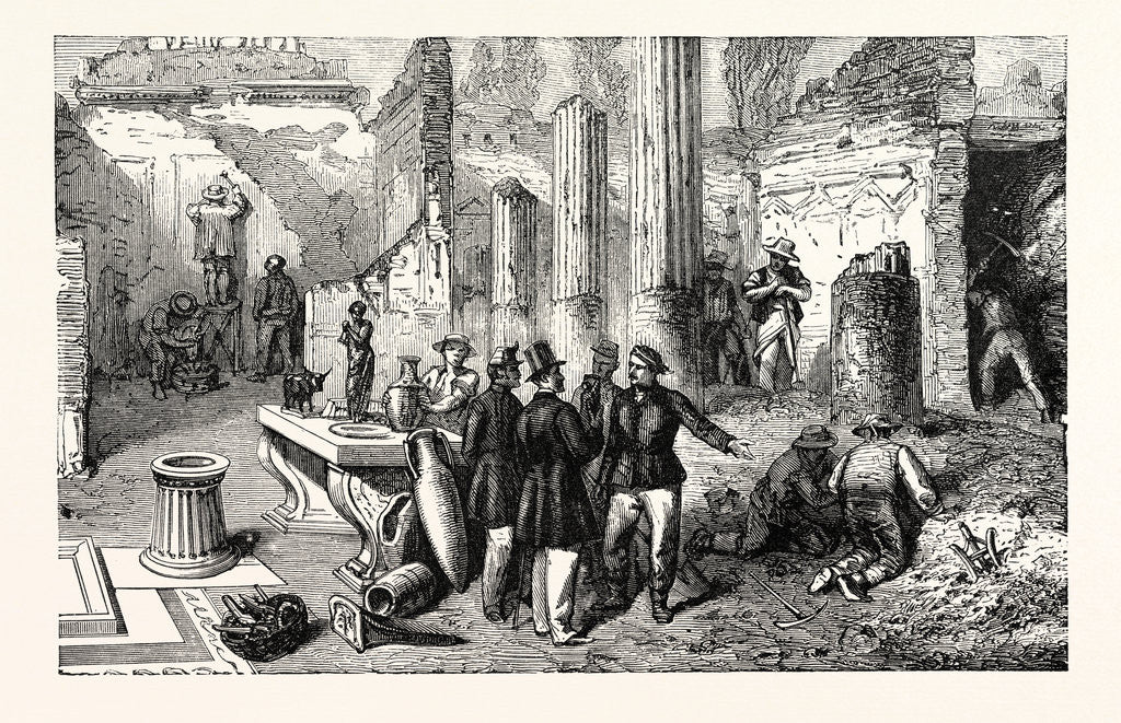 Detail of Searching for Remains by Anonymous