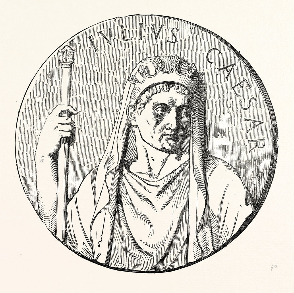 Detail of Julius Caesar by Anonymous