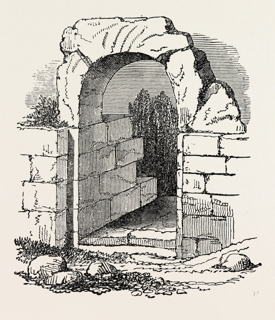 Detail of Doorway from Bird-Oswald by Anonymous
