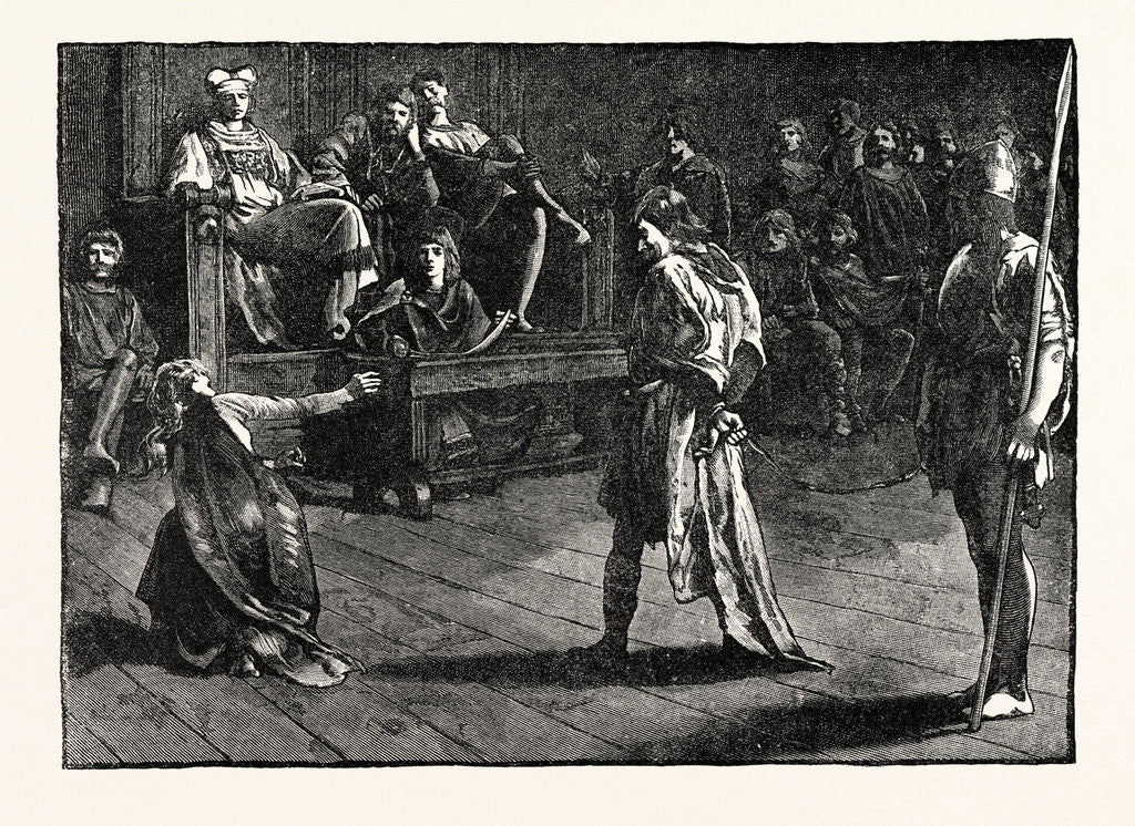 Detail of Meeting of the Shire-Moot by Anonymous