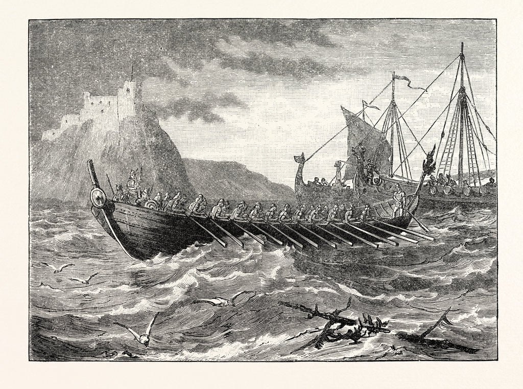 Detail of Danish Ships by Anonymous