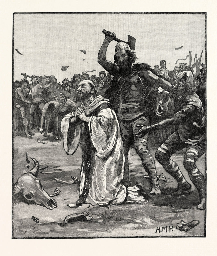 Detail of Martyrdom of Alphege by Anonymous