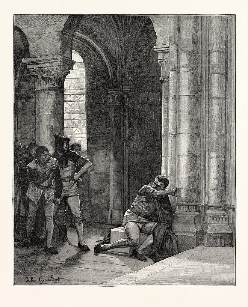 Detail of Taking Sanctuary by Anonymous