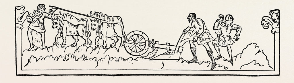 Detail of January by Anonymous