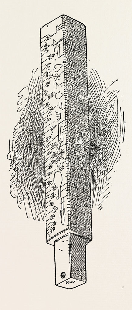Detail of Saxon Calendar by Anonymous