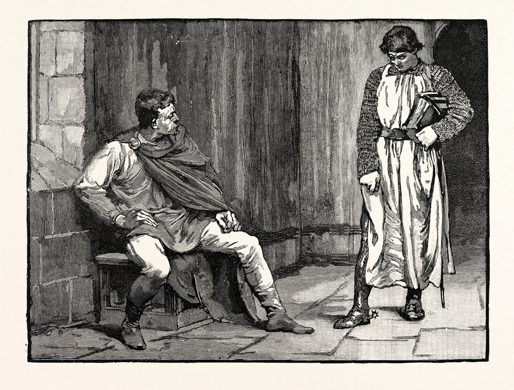 Detail of Waltheof's Confession by Anonymous