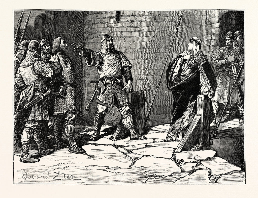 Detail of Surrender of Bamborough Castle by Anonymous