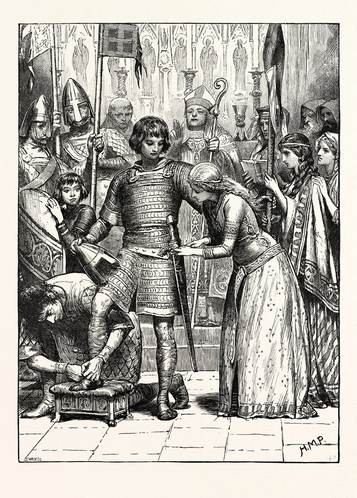 Detail of Initiation Into the Order of Knighthood by Anonymous