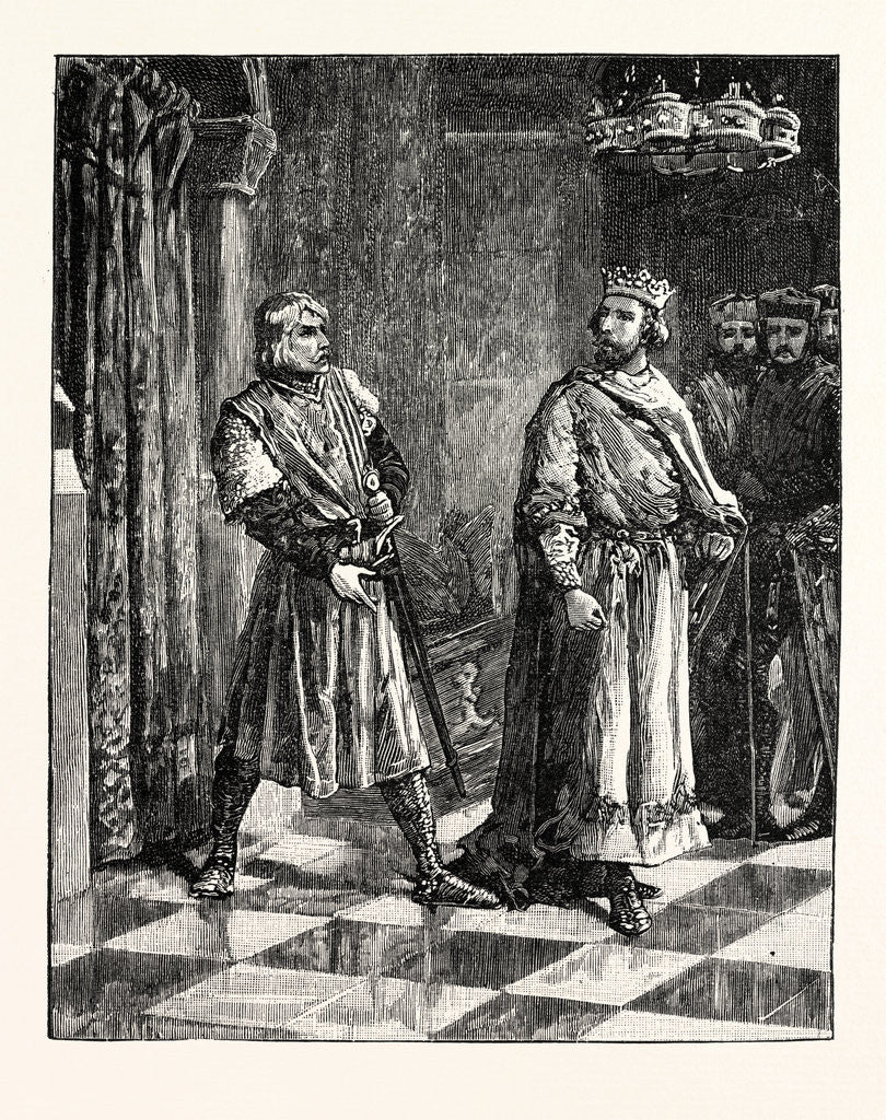 Detail of Henry's Quarrel with De Montfort by Anonymous