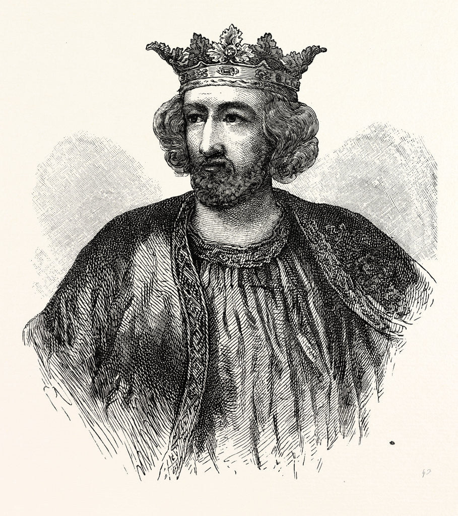 Detail of Edward I by Anonymous