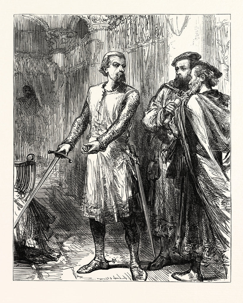 Detail of Earl Warrenne Showing His Title to His Estates by Anonymous