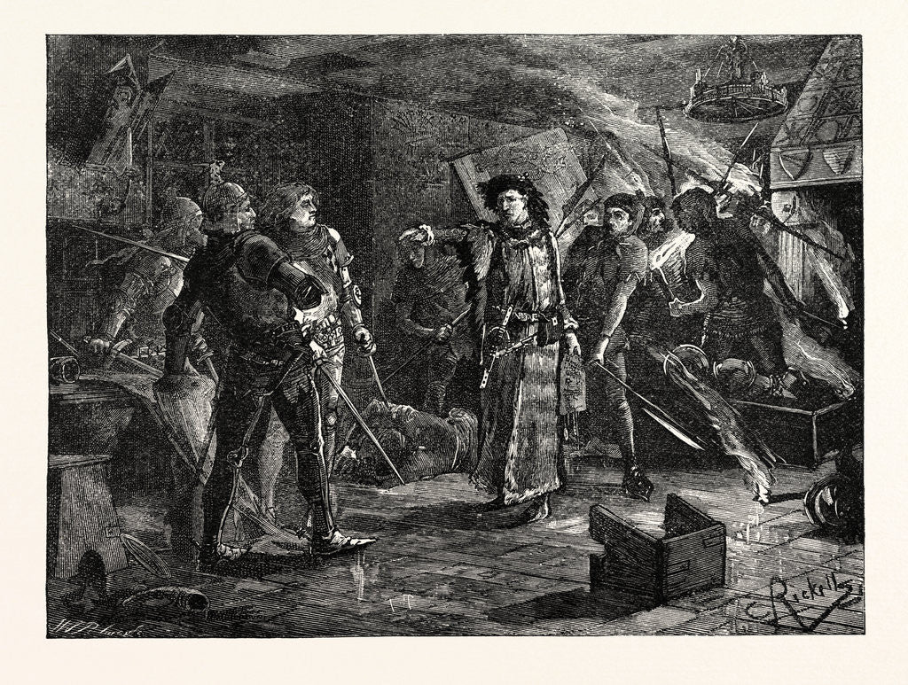 Detail of Arrest of the Conspirators at Cirencester by Anonymous
