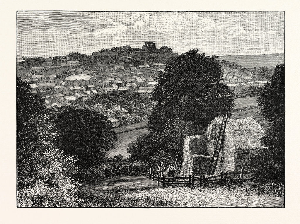 Detail of Denbigh. by Anonymous