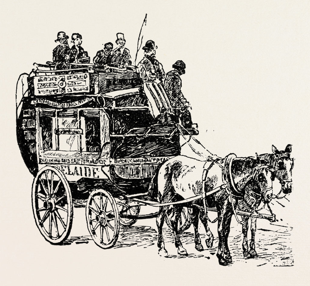 Detail of An Omnibus by Anonymous