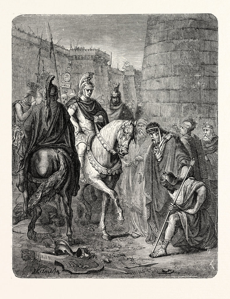 Detail of Submission of the Vanquished to the Victor by Anonymous