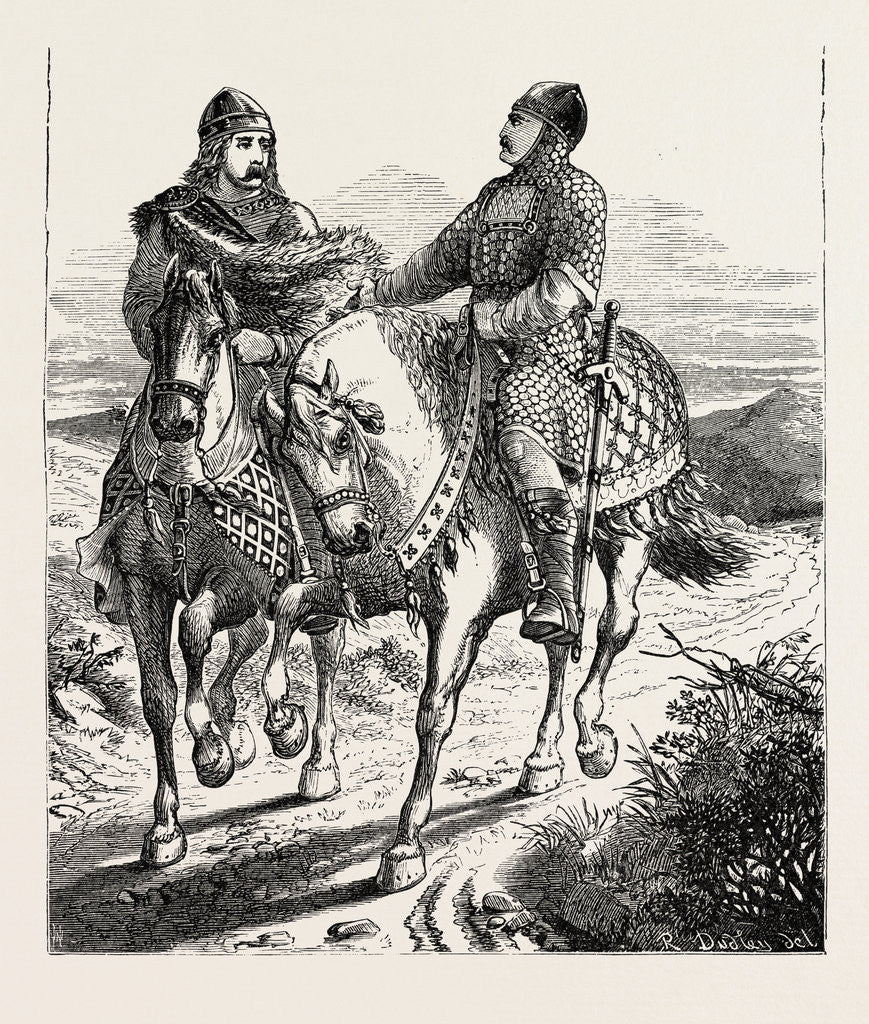 Detail of The Interview Between Harold and William by Anonymous