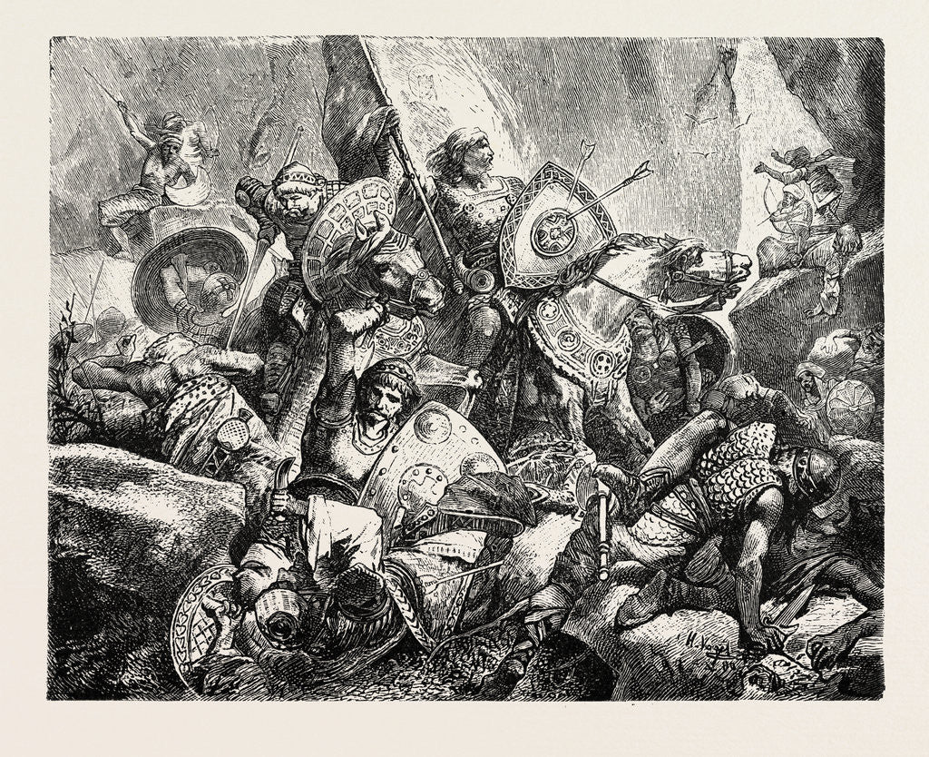 Detail of The Cross against the Crescent. by Anonymous