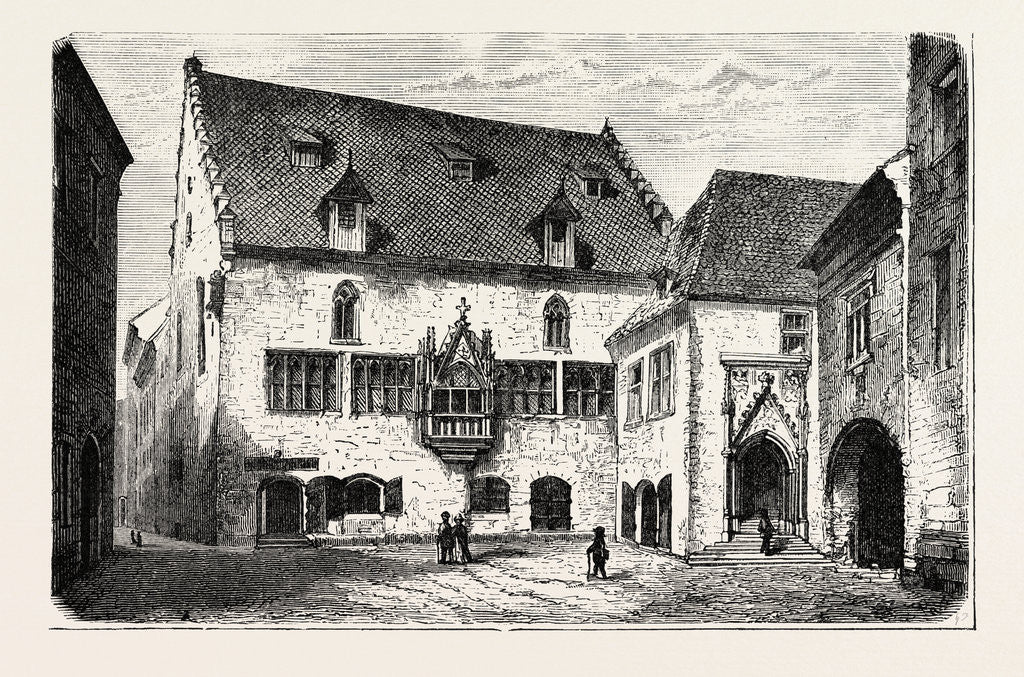 Detail of The Old Town Hall at Ratisbon. by Anonymous