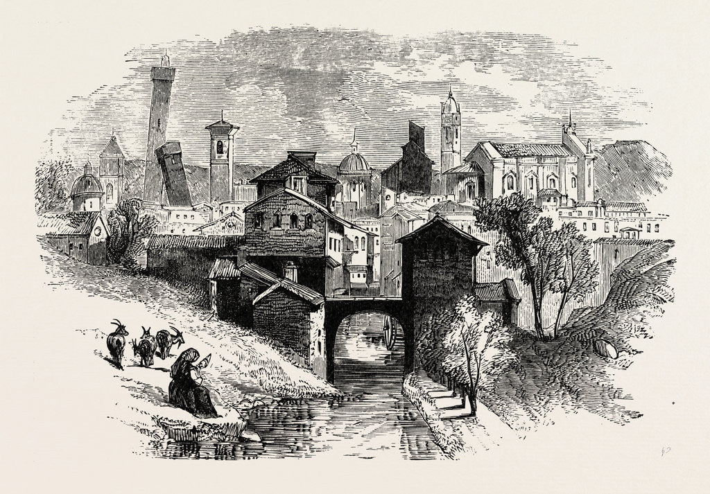 Detail of Bologna. by Anonymous