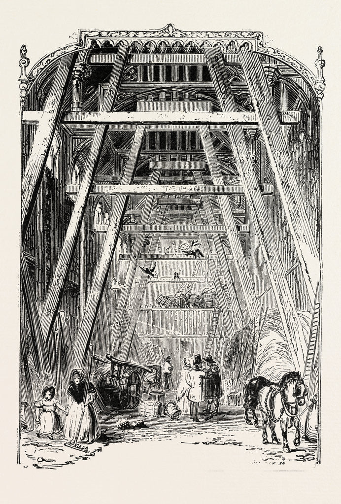 Detail of John's Palace at Eltham Interior by Anonymous