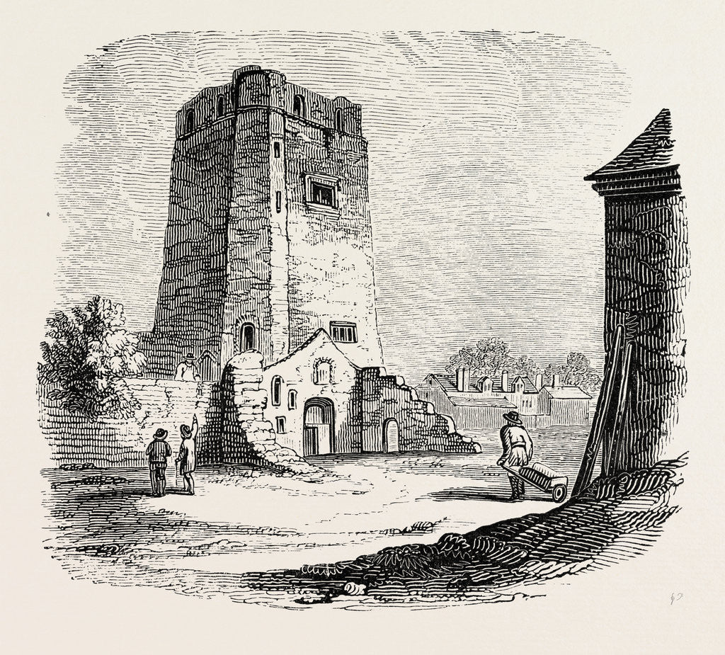 Detail of Oxford Castle by Anonymous