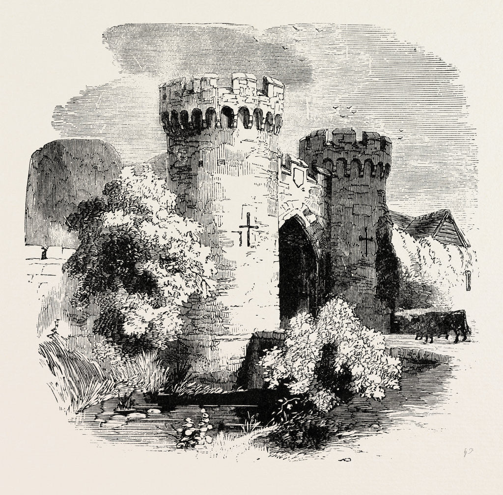 Detail of Cowling Castle Kent. by Anonymous