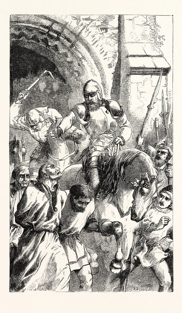 Detail of Lollards Led to Execution by Anonymous