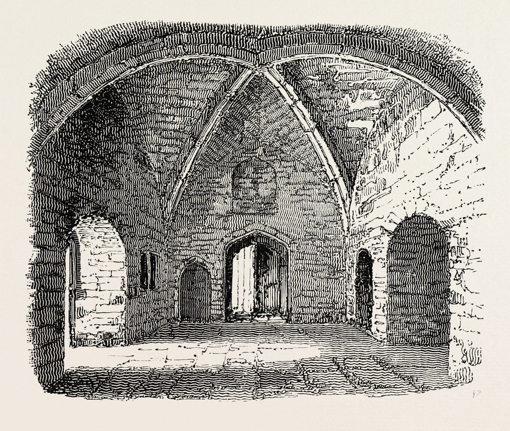 Detail of Beauchamp Tower: Prison in the Tower of London. by Anonymous