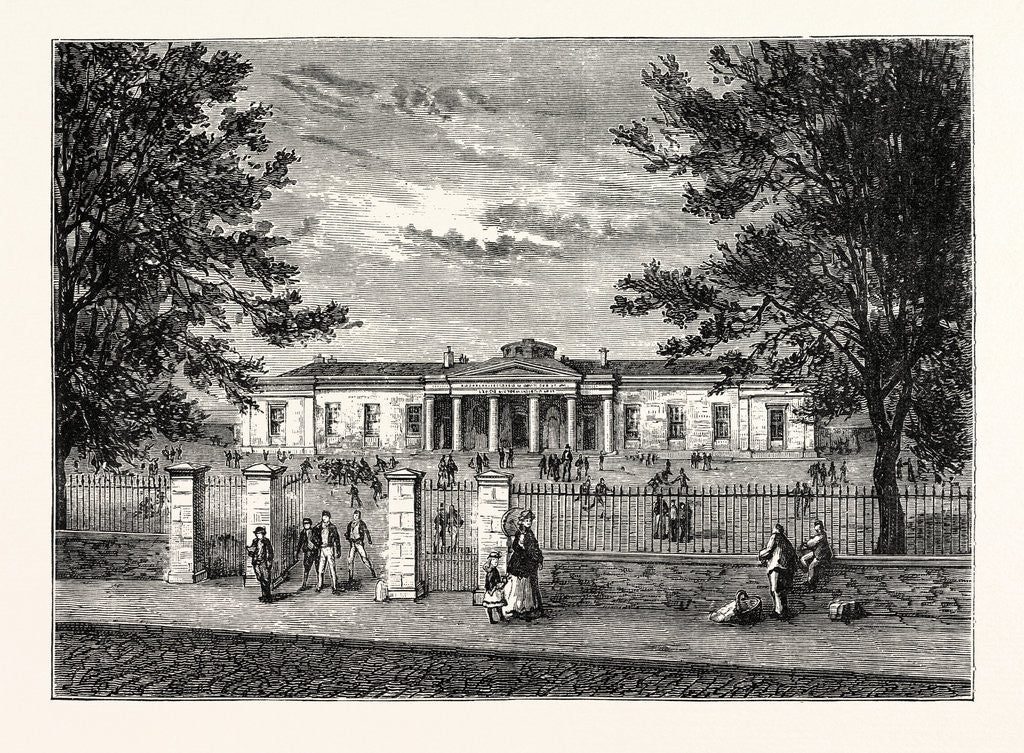 Detail of The Edinburgh Academy by Anonymous