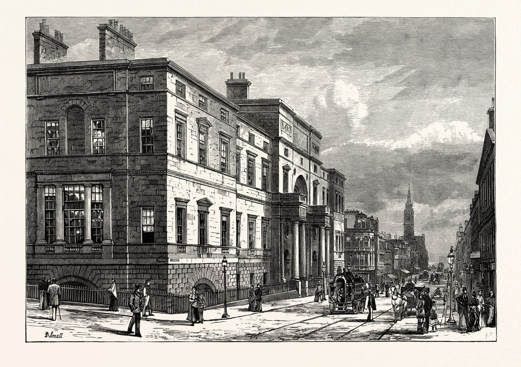 Detail of Edinburgh: The University by Anonymous