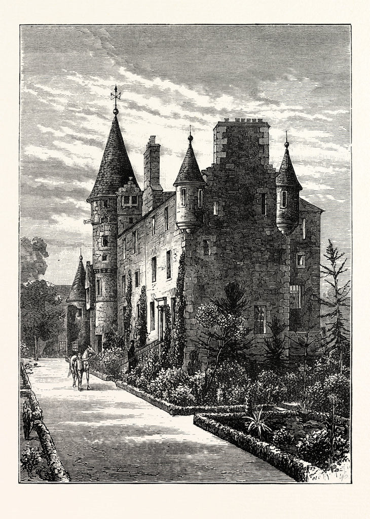 Detail of Edinburgh: Craigantinnie House by Anonymous