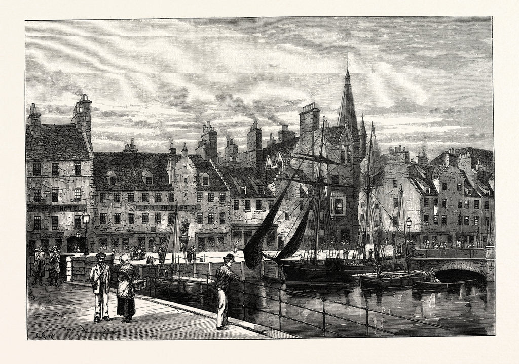 Detail of Edinburgh: The Shore Leith by Anonymous